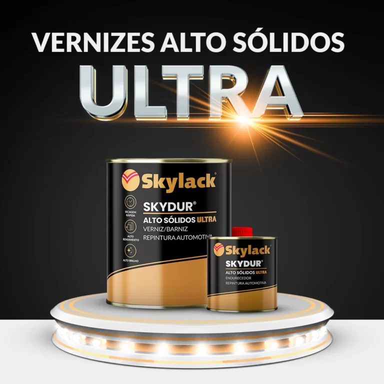 Os vernizes Alto Sólidos 15.000 e 13.000 da Skylack® estão de cara nova e agora são Alto Sólidos Ultra - Skylack